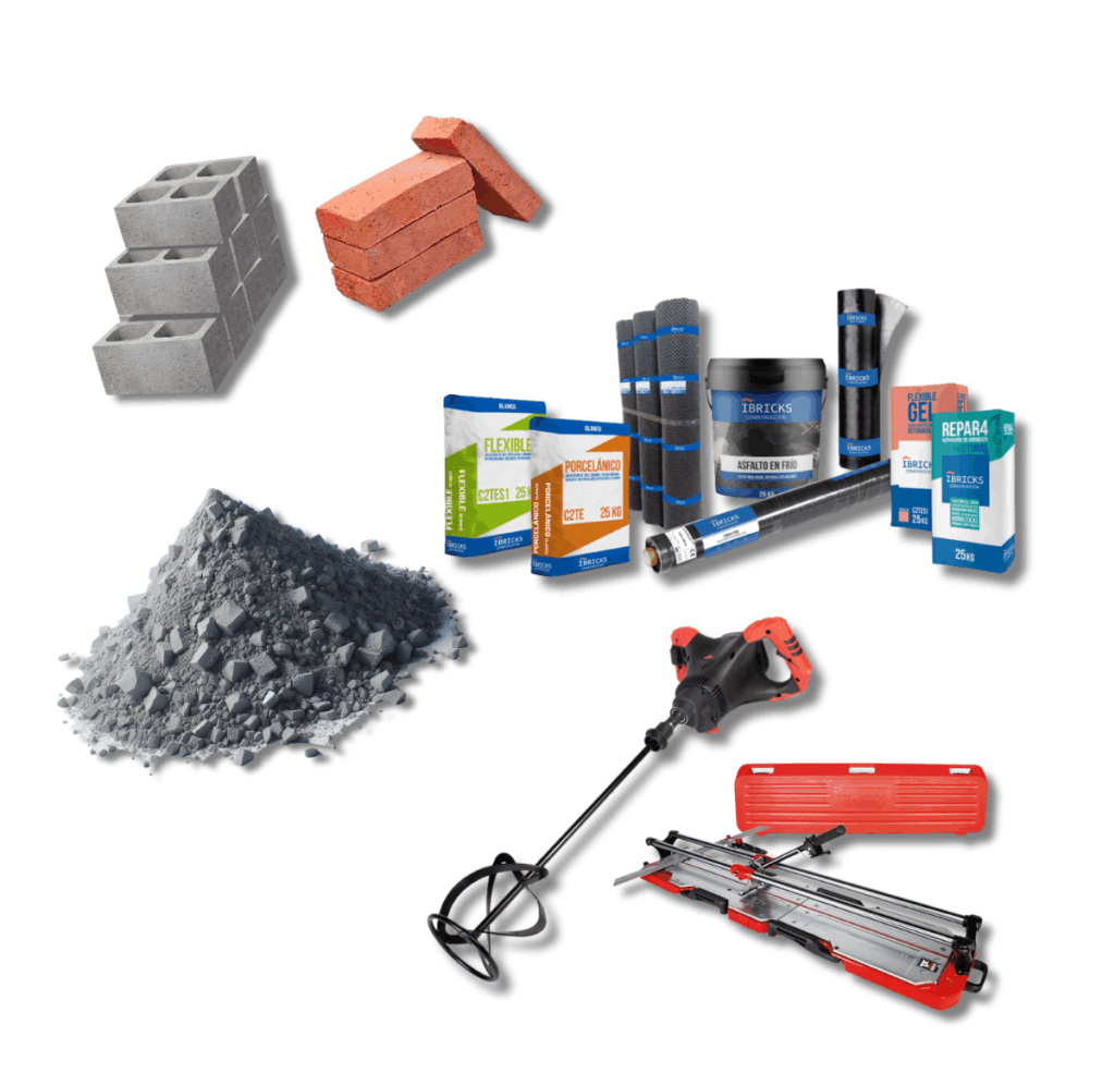 Productos y materiales para la construccion de obras y reformas en Corredor de Henares